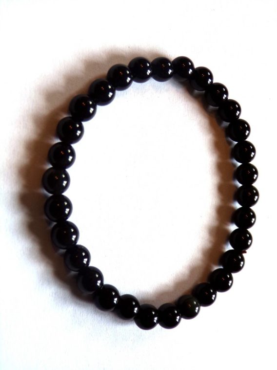 Bracelet obsidienne