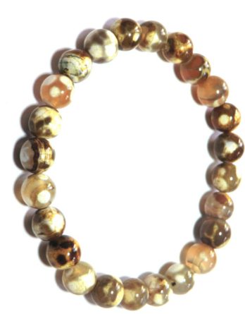 Bracelet boules Jaspe orbiculaire