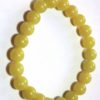 Bracelet jade jaune