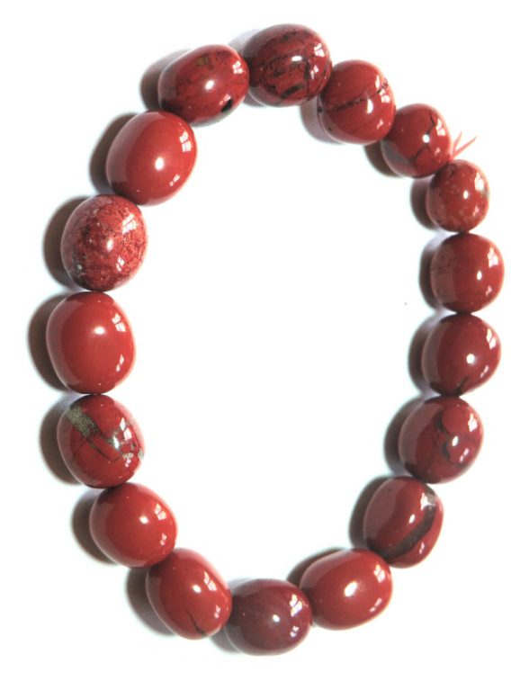 bracelet jaspe rouge