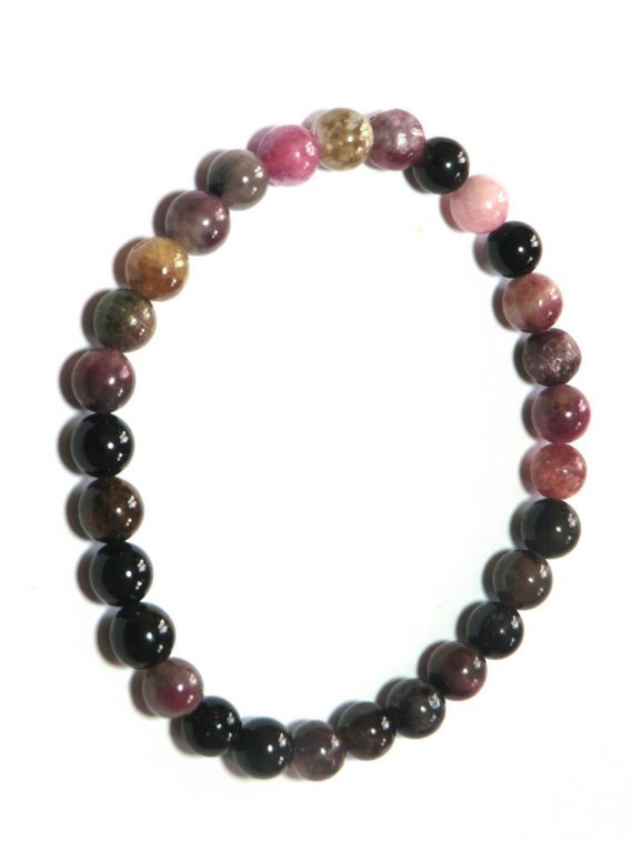 bracelet tourmaline multicolore