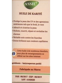 Huile de Karité