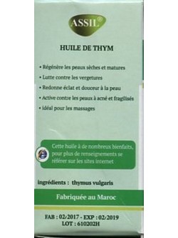 Huile de Thym