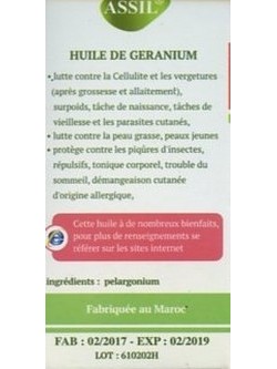 Huile de Geranium