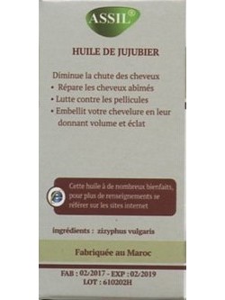 Huile de Jujubier