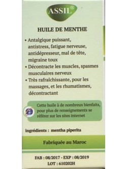 Huile de Menthe