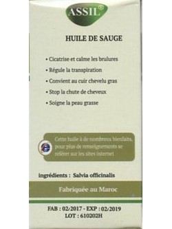 Huile de Sauge