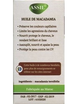 Huile de Macadamia