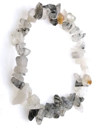 Bracelet baroque quartz rutile