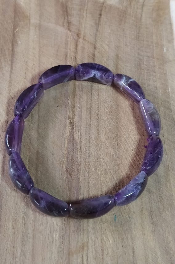 Amethyste bracelet mixte